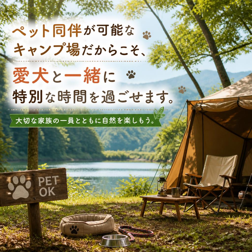 5. ペット同伴も可能！家族の一員と一緒に